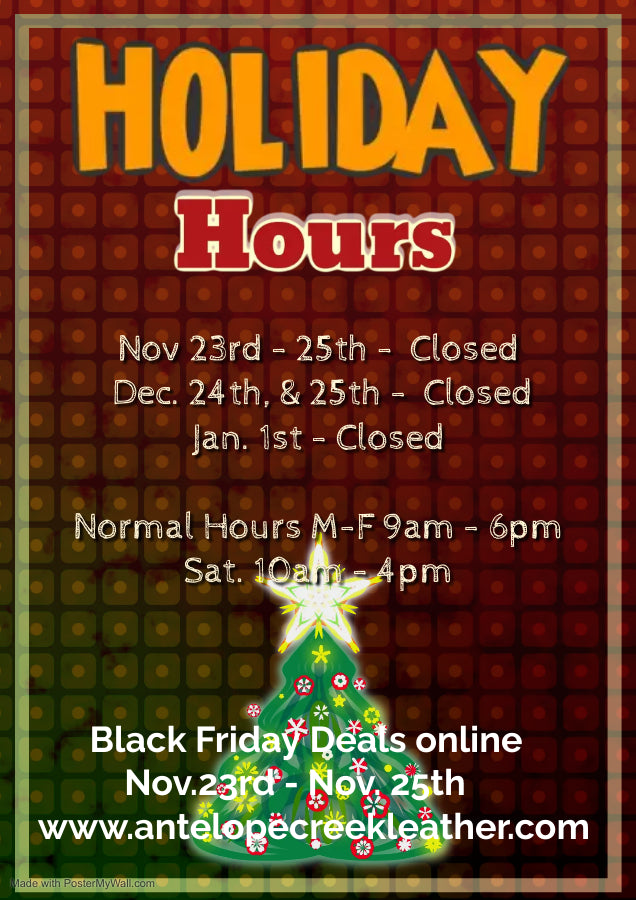 Holiday Hours