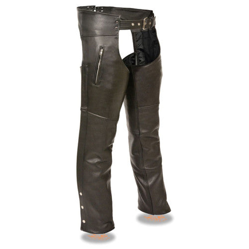 Unisex Naked Cowhide Chaps Deep Pocket 1190 Chap