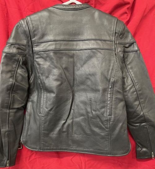 Ladies Leather Motorcycle Jacket - Super Nice - 297