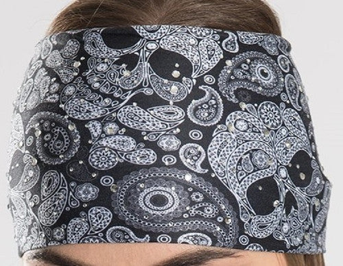 Skull Paisley Print Design 50255 EZ Bandz