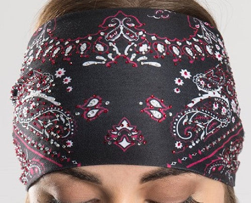 Purple Paisley Print Detail 50257 EZ Bandz