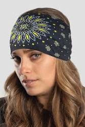Yellow Sunrise Paisley Headband 50293