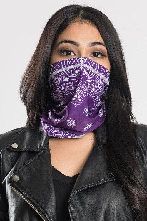 PURPLE PAISLEY SOAKER SERIES EZ TUBE