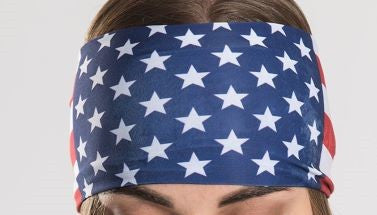 Reversible American Flag Soaker Headband 57521
