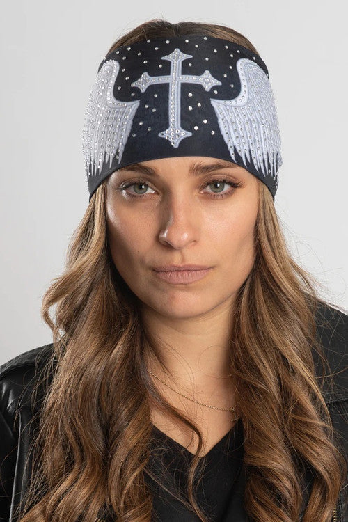 CROSS & ANGEL WING W/GEMS EZ BANDZ SOAKER 57547