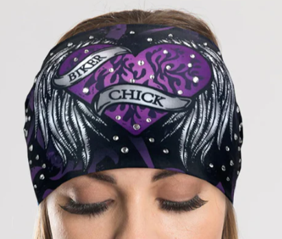 PURPLE HEART & WINGS W/GEMS EZ BANDZ SOAKER SERIES 57587