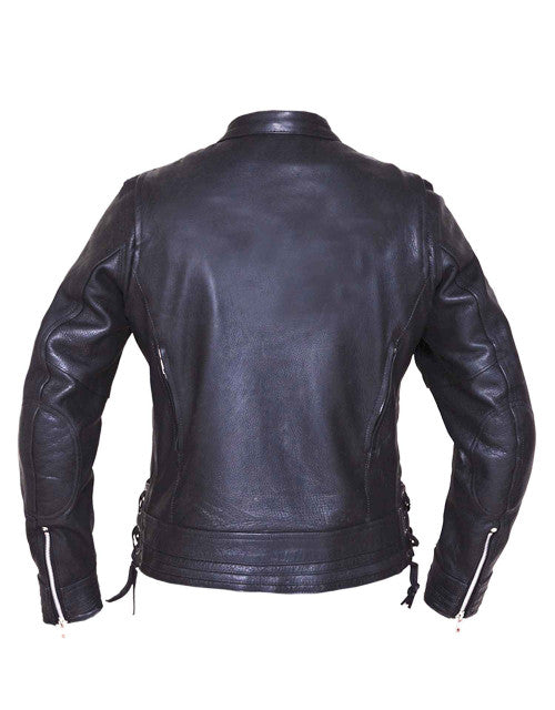6801.PL WJ Ladies nice leather riding jacket