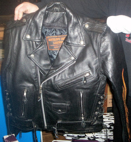 Custom Embroidered Motorcycle Jacket for Men 8025F