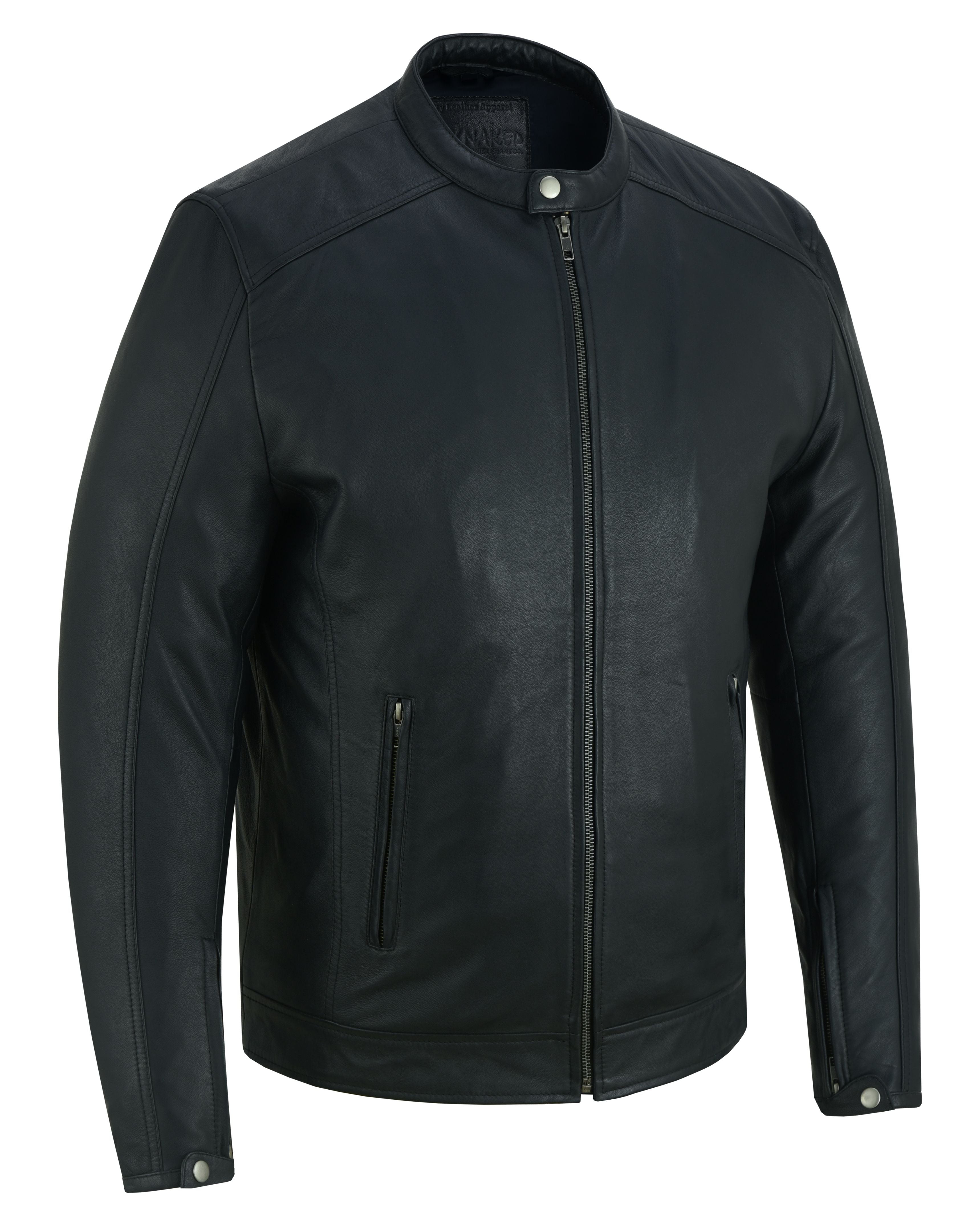 Classic Joe Men’s Fashion Lambskin Leather Jacket