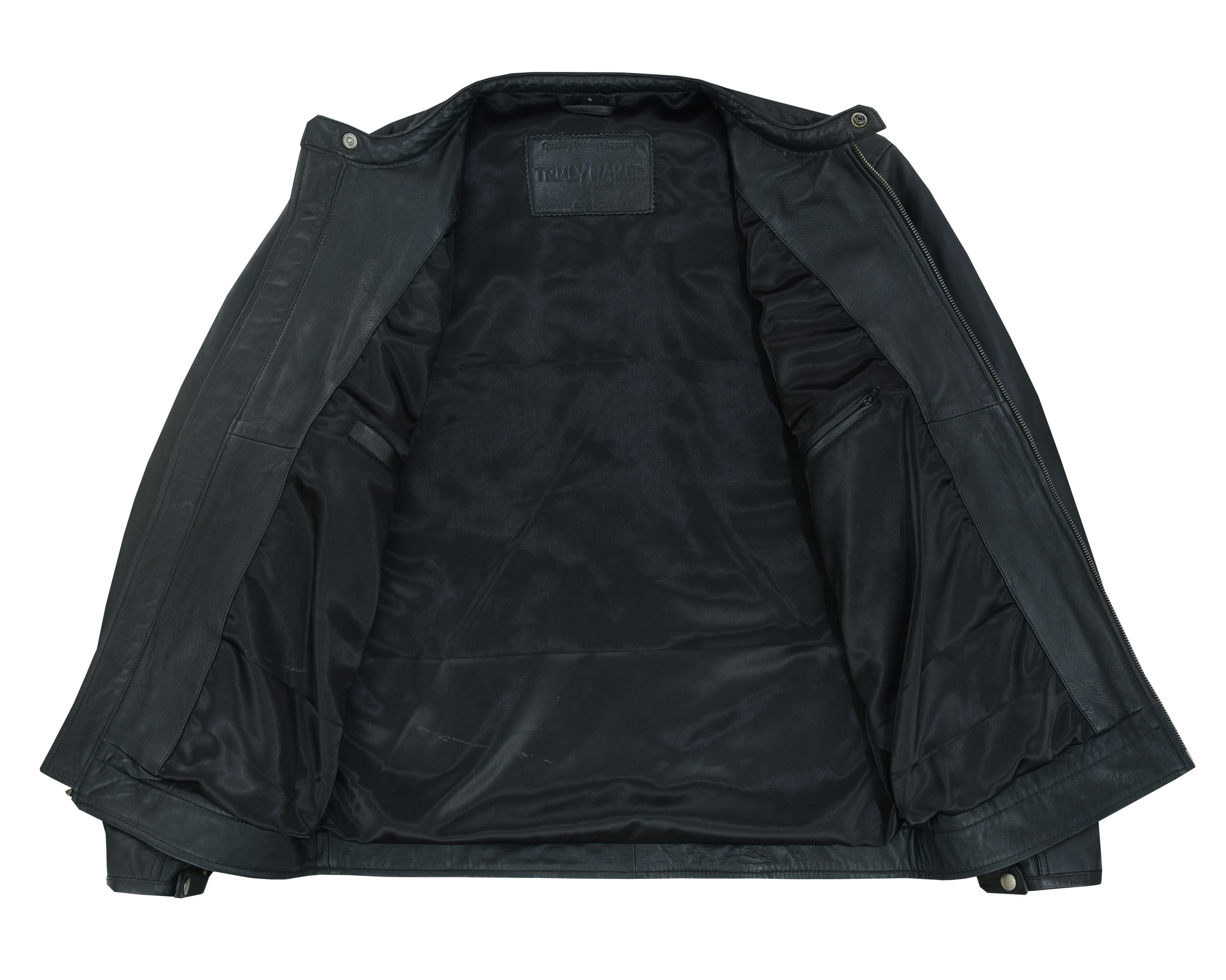 Classic Joe Men’s Fashion Lambskin Leather Jacket