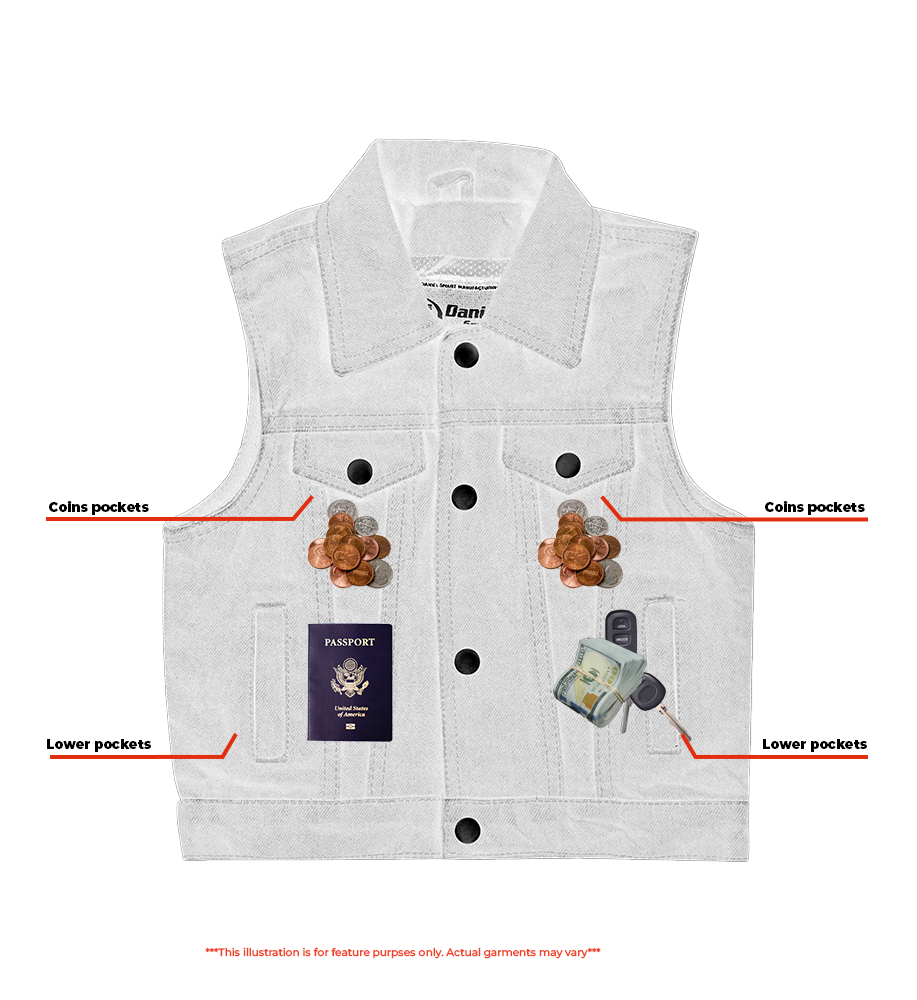 DM DENIM DREAMER Kids Vest