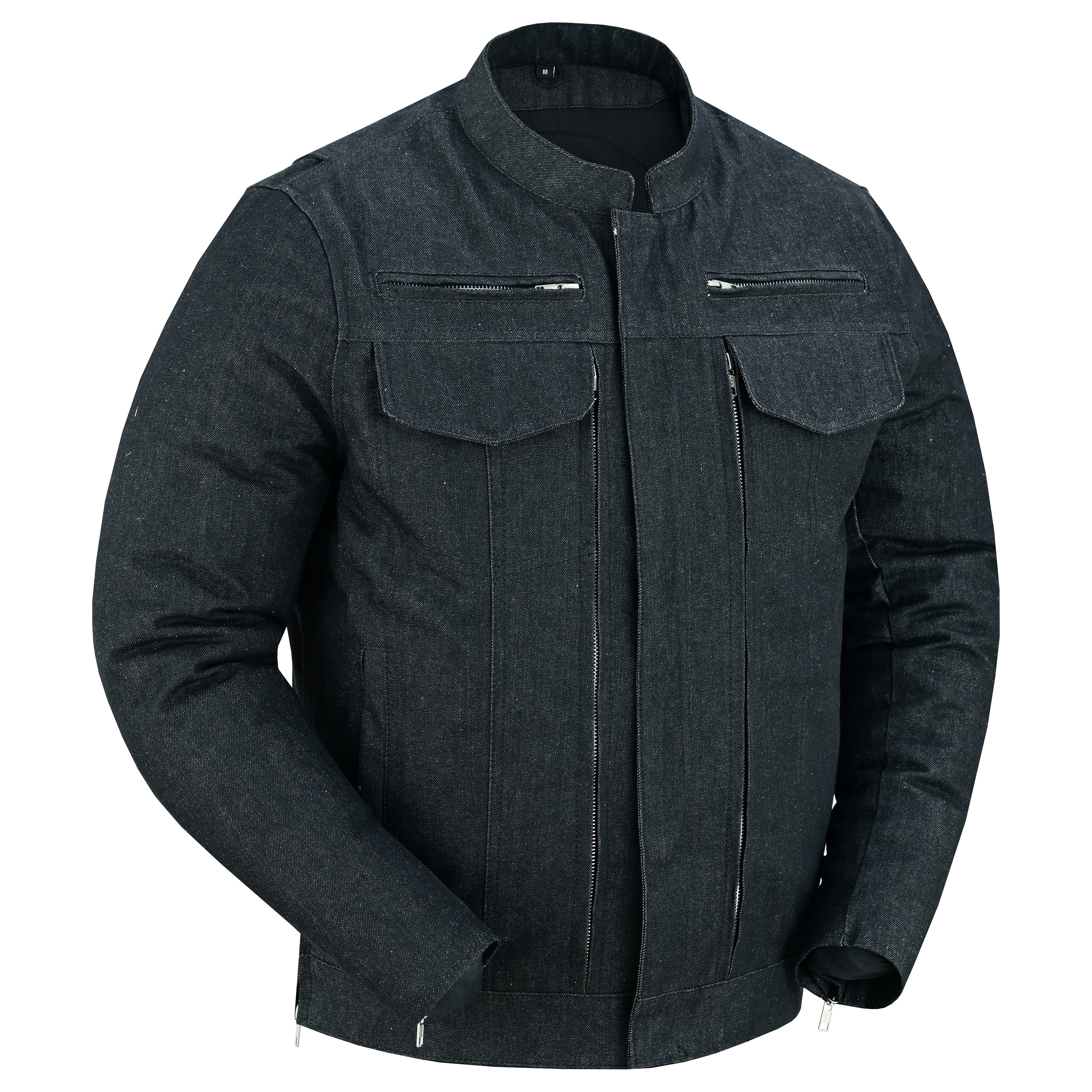 DM Mens Rough Rub-Off Denim Jacket