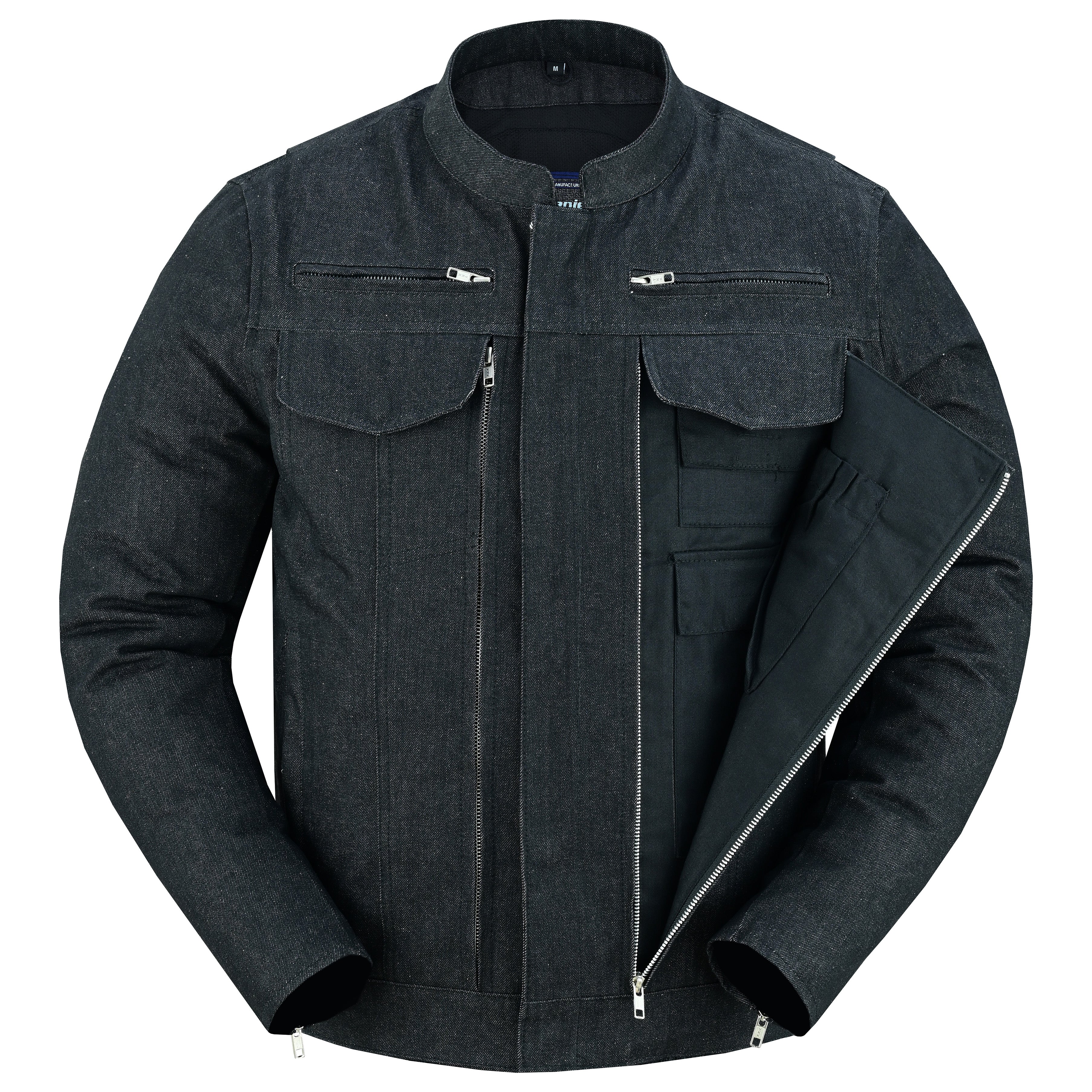 DM Mens Rough Rub-Off Denim Jacket