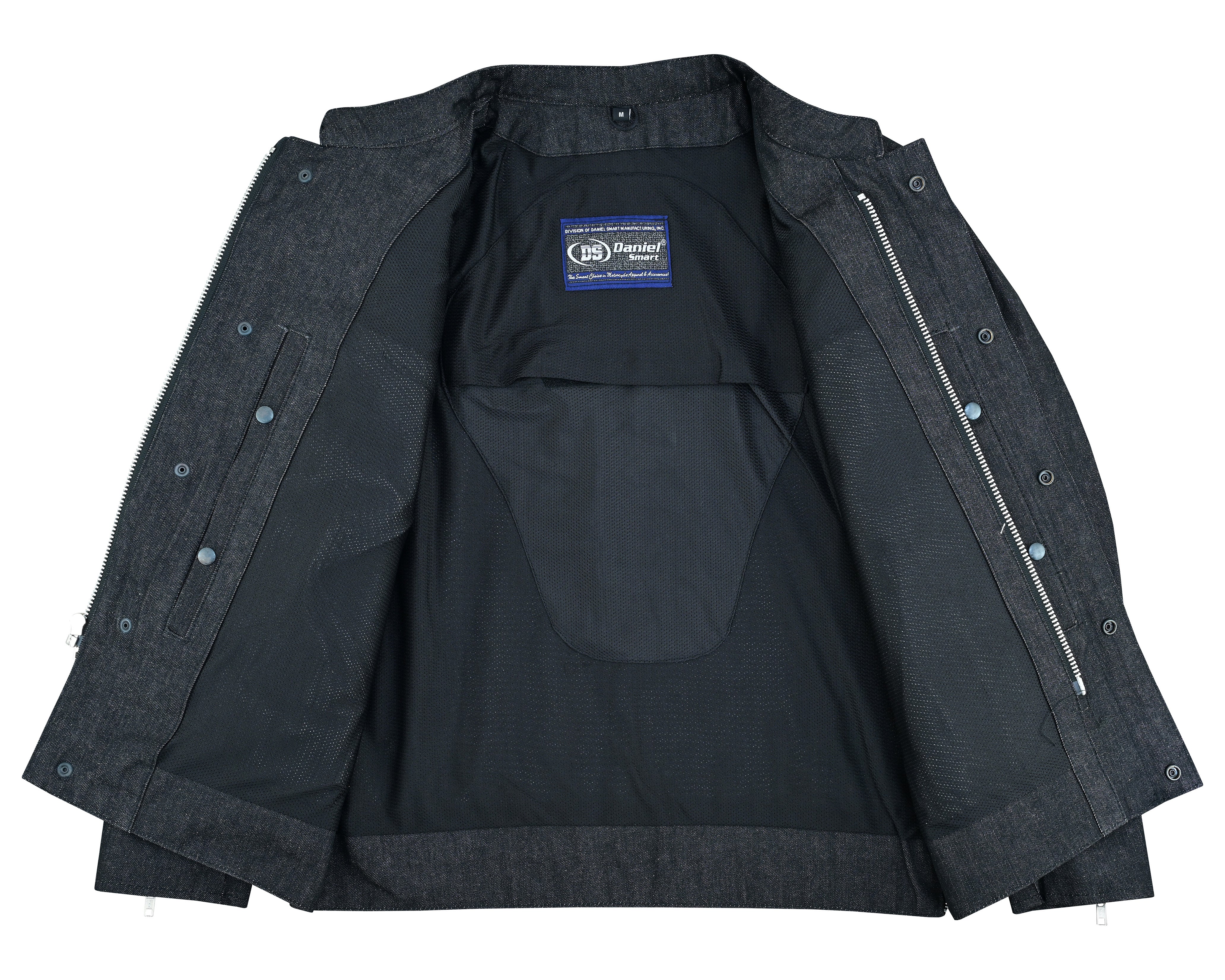 DM Mens Rough Rub-Off Denim Jacket