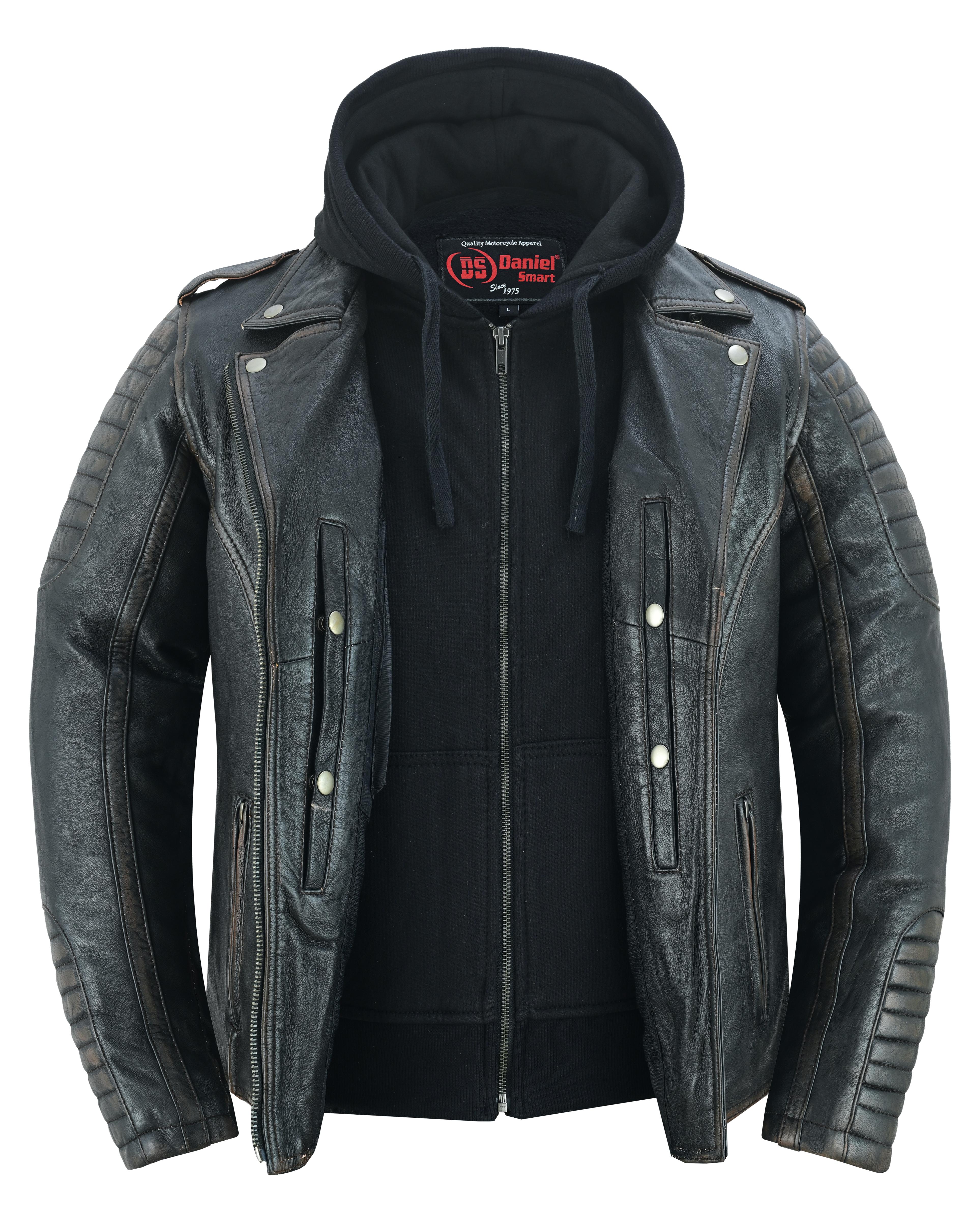 DS Women's Lightweight Drum Dyed Distressed Naked Lambskin M/C Jac