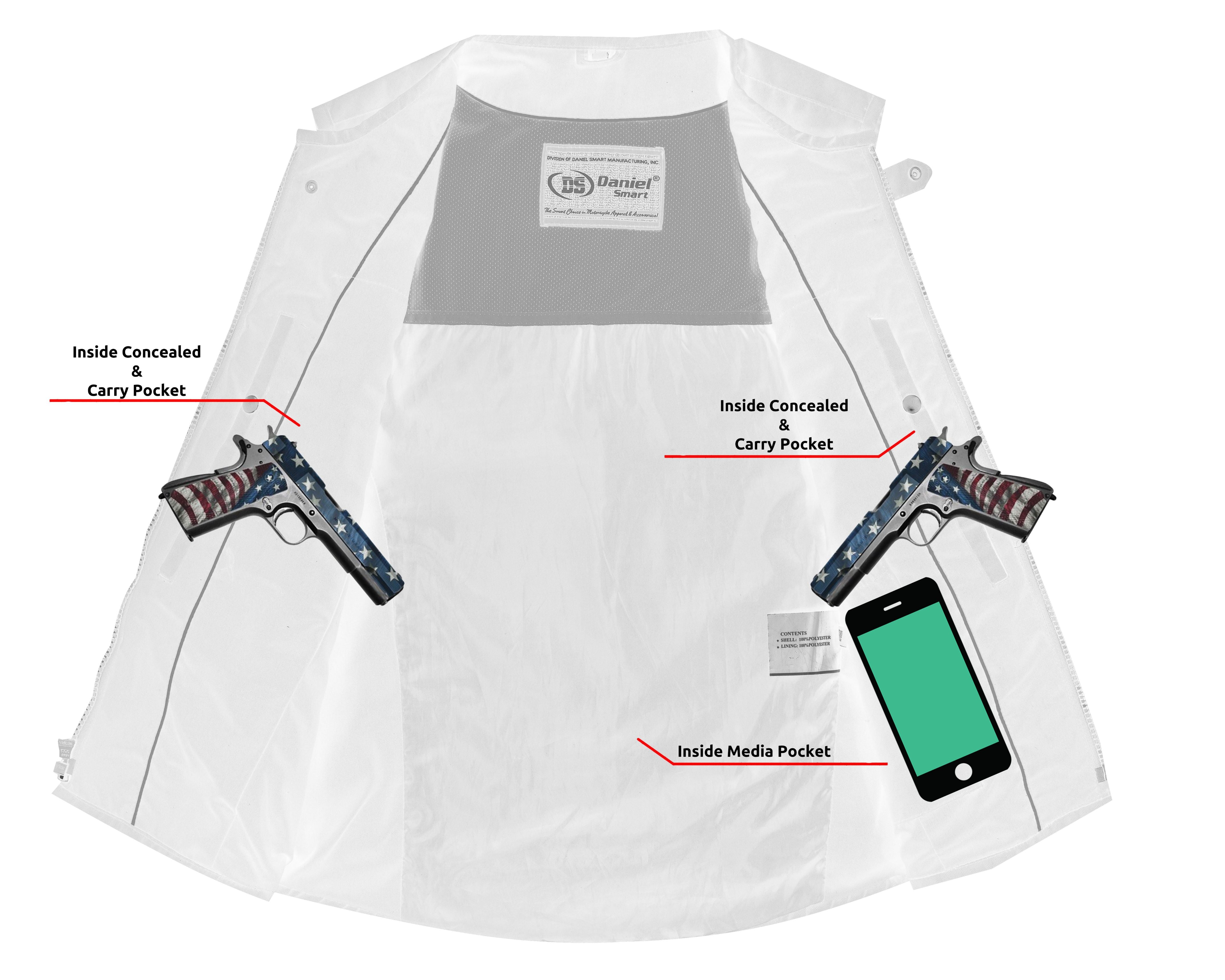 DS Men's Textile Updated SWAT Team Style Vest