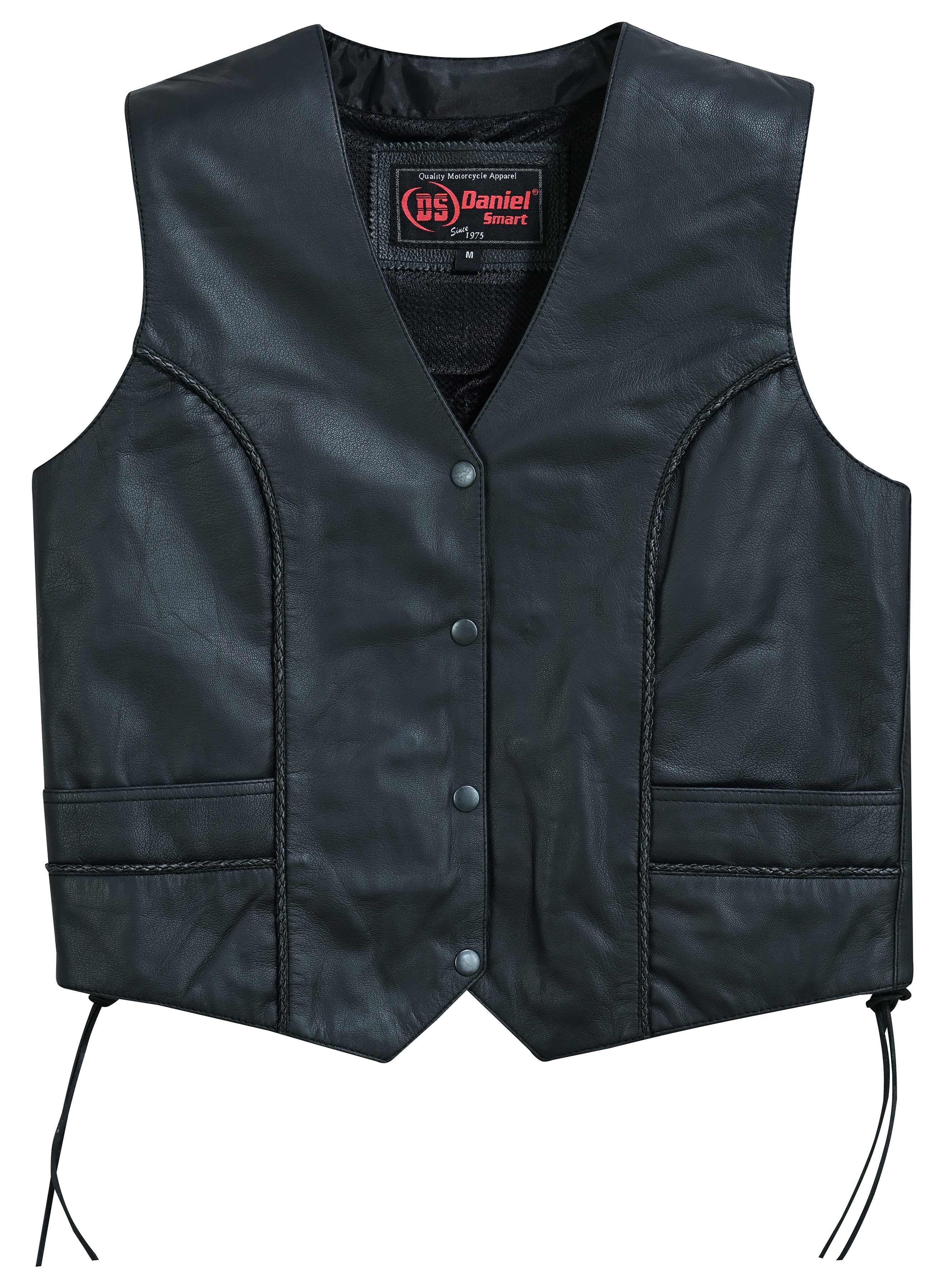 DS Women's Ultra-Thin  Braided Vest