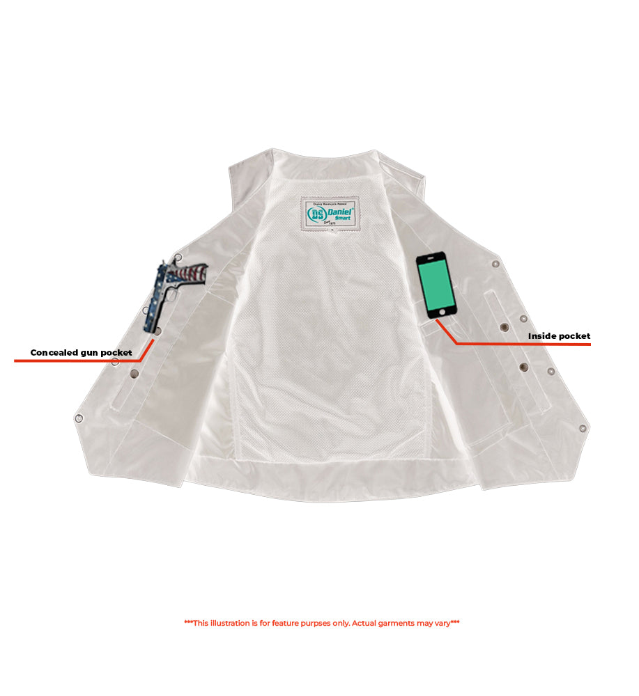 DS Women's Classic Plain Side Vest