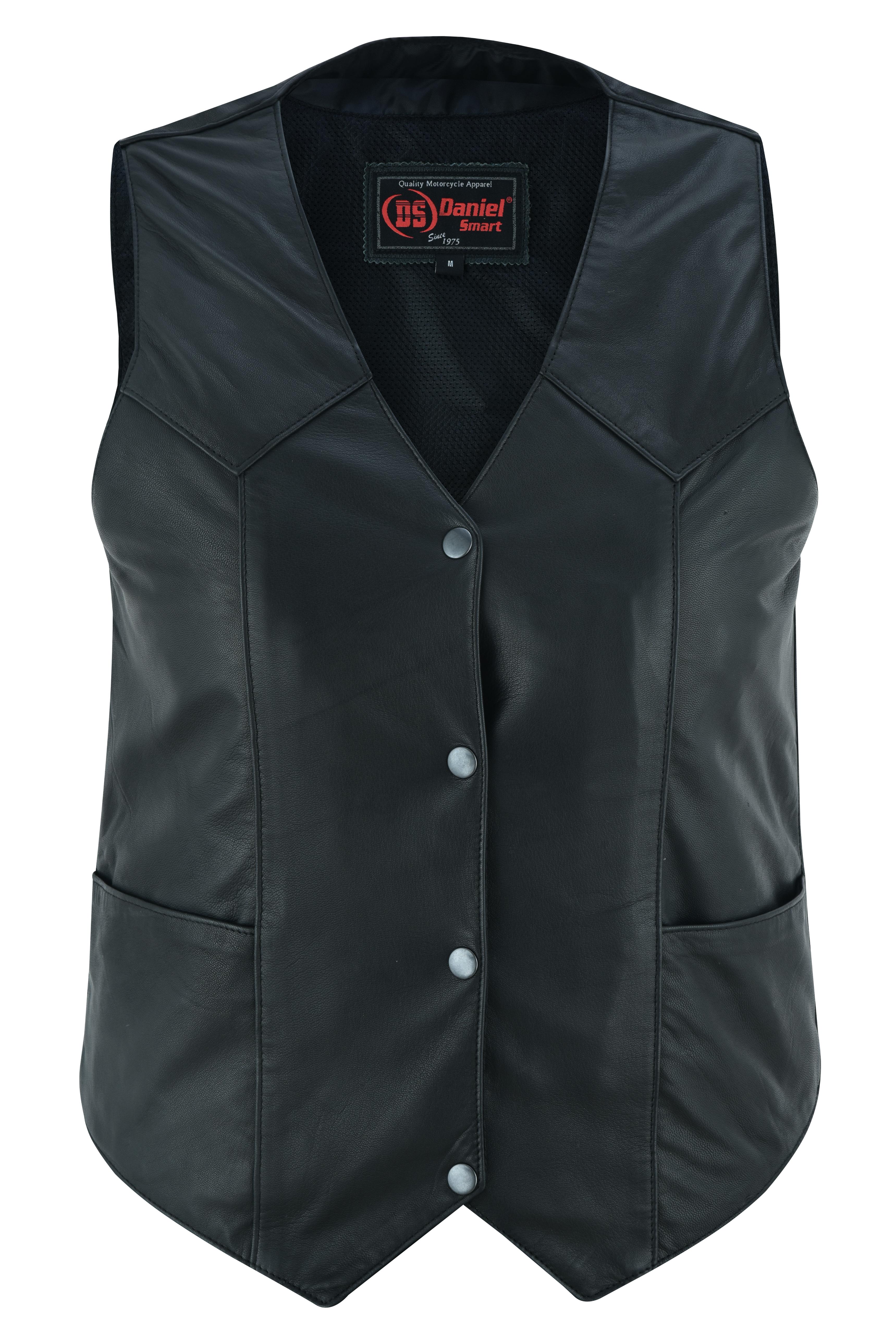 DS Women's Classic Plain Side Vest