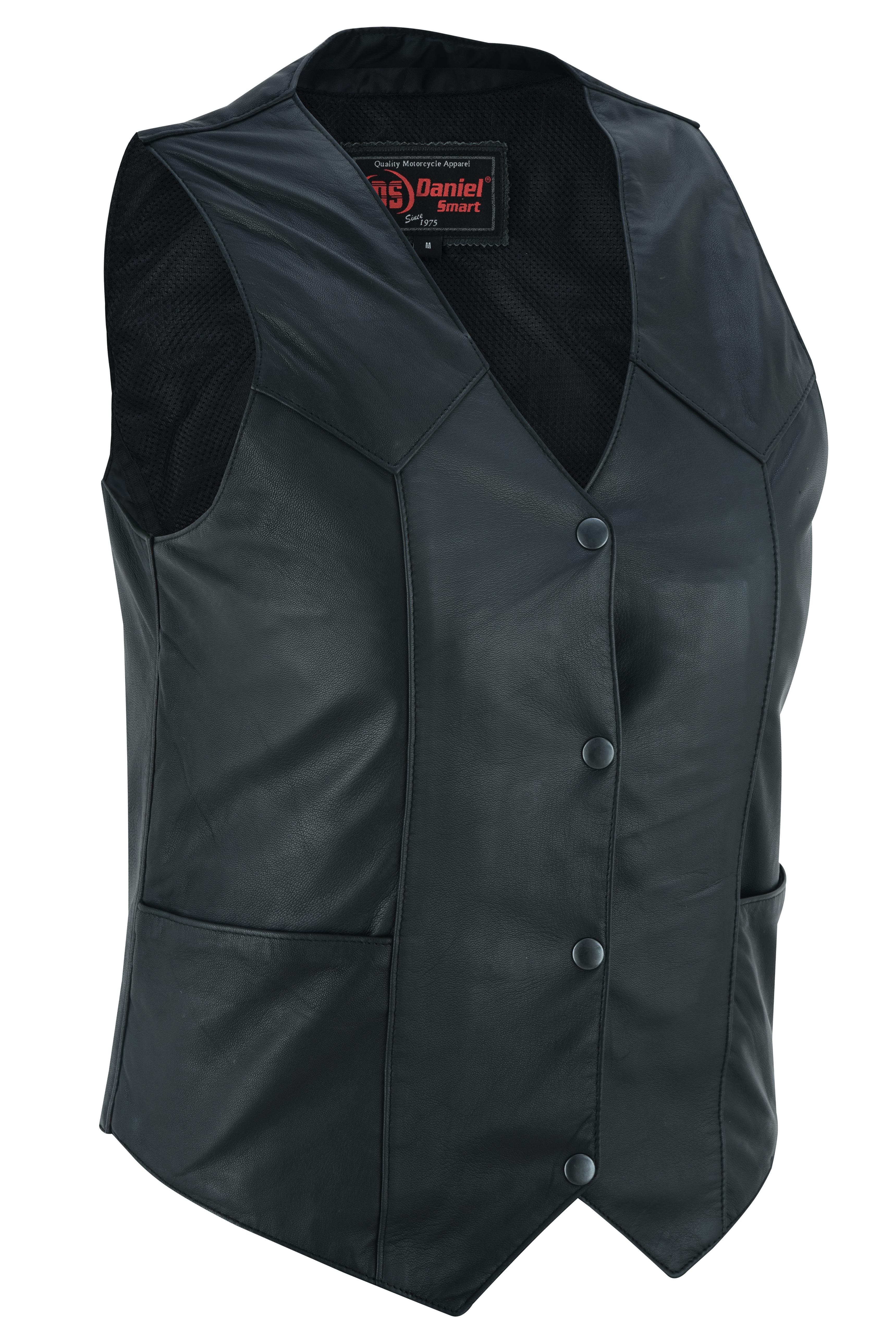 DS Women's Classic Plain Side Vest