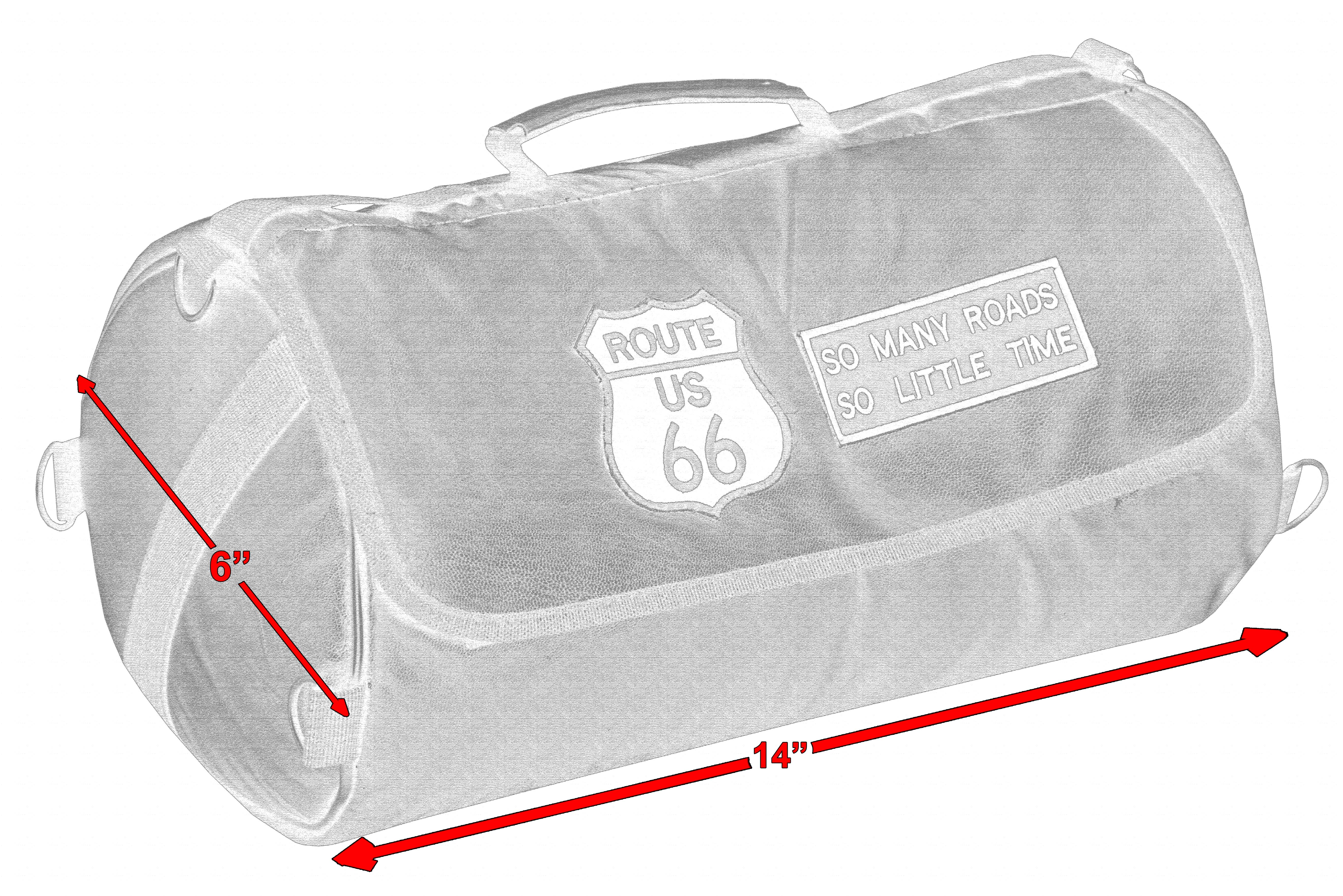 DS Three Piece Sissy Bar Back Pack