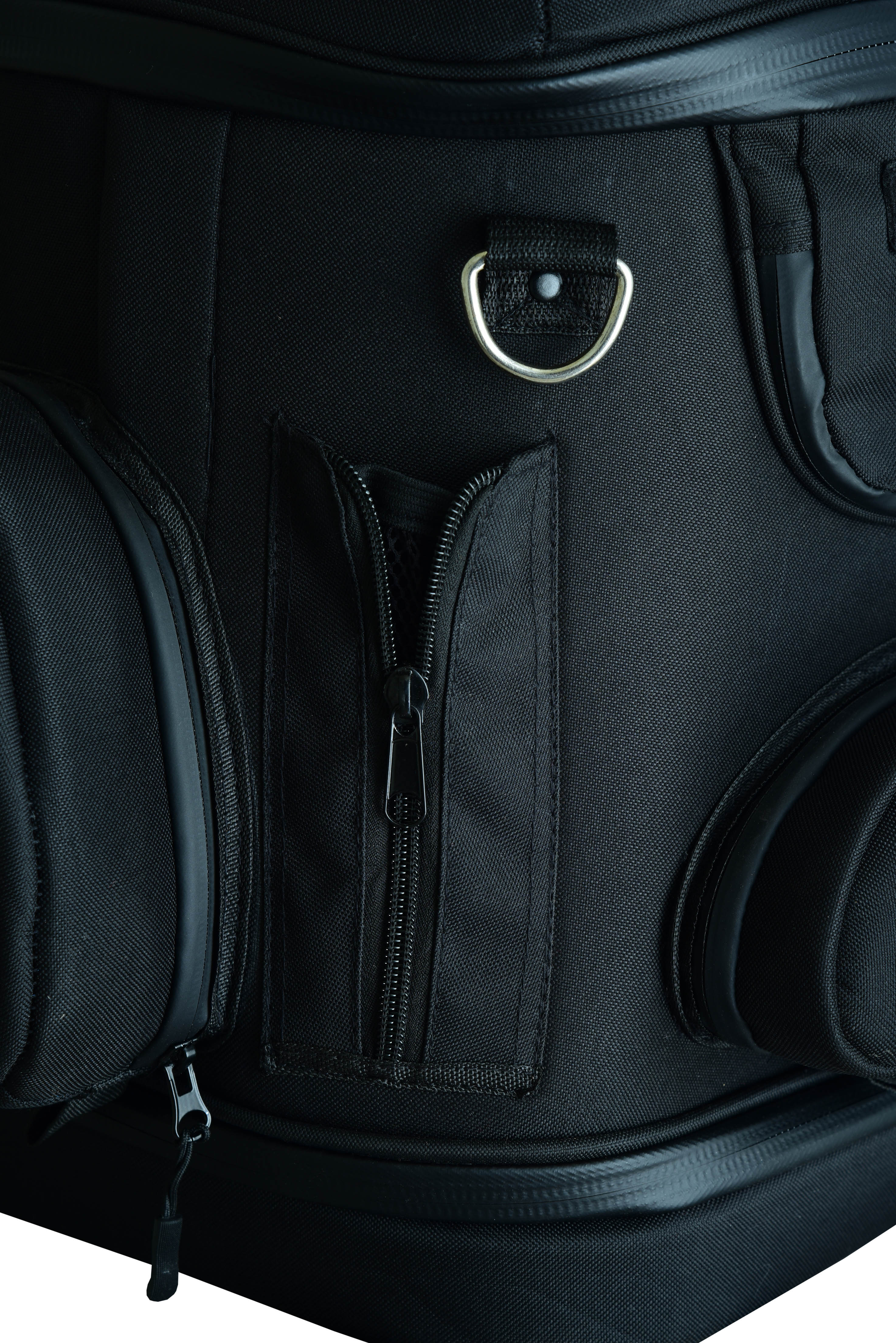 DS Daniel Smart Black Heavy Duty Textile Motorcycle Pet Carrier Si