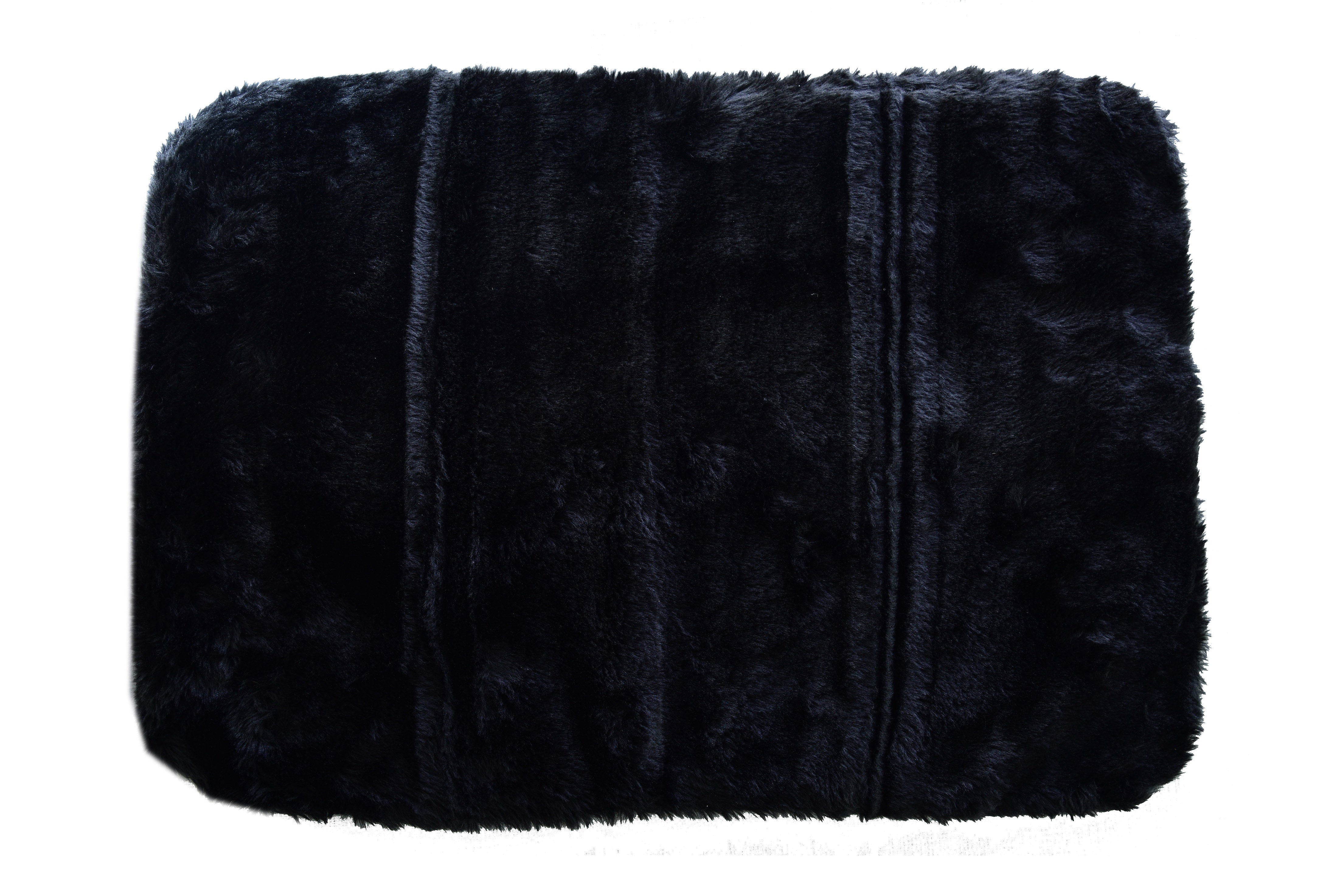 DS Daniel Smart Black Heavy Duty Textile Motorcycle Pet Carrier Si