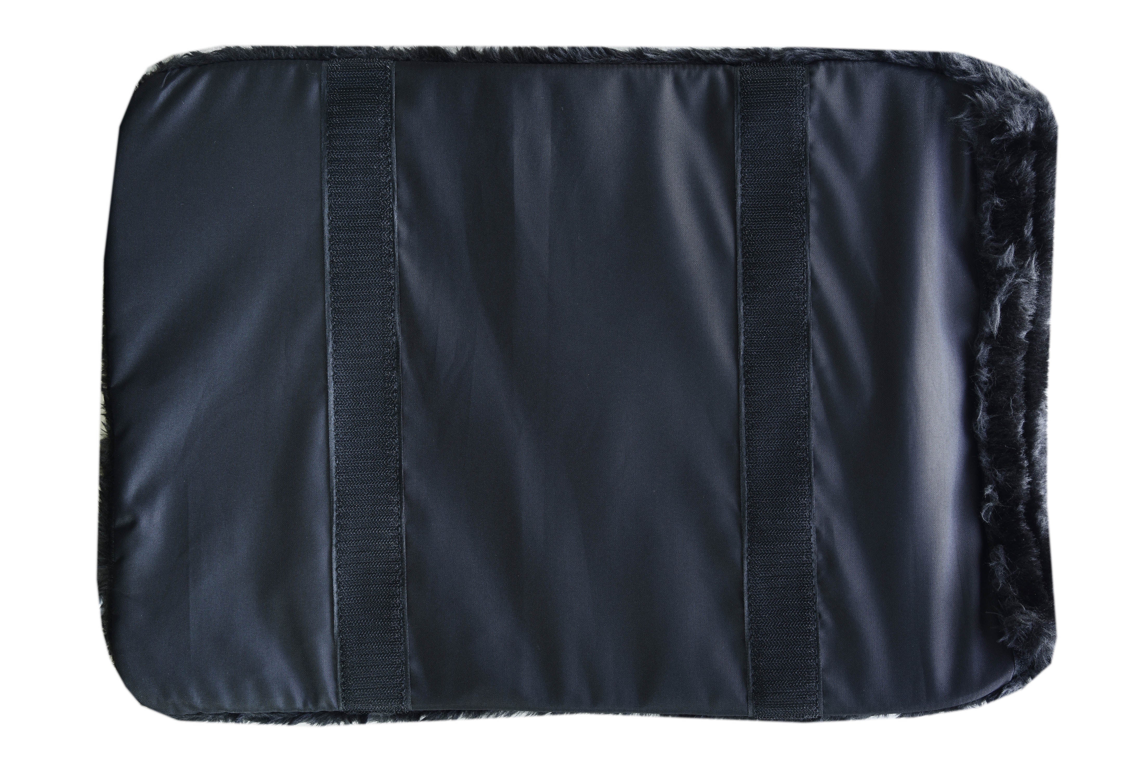 DS Daniel Smart Black Heavy Duty Textile Motorcycle Pet Carrier Si