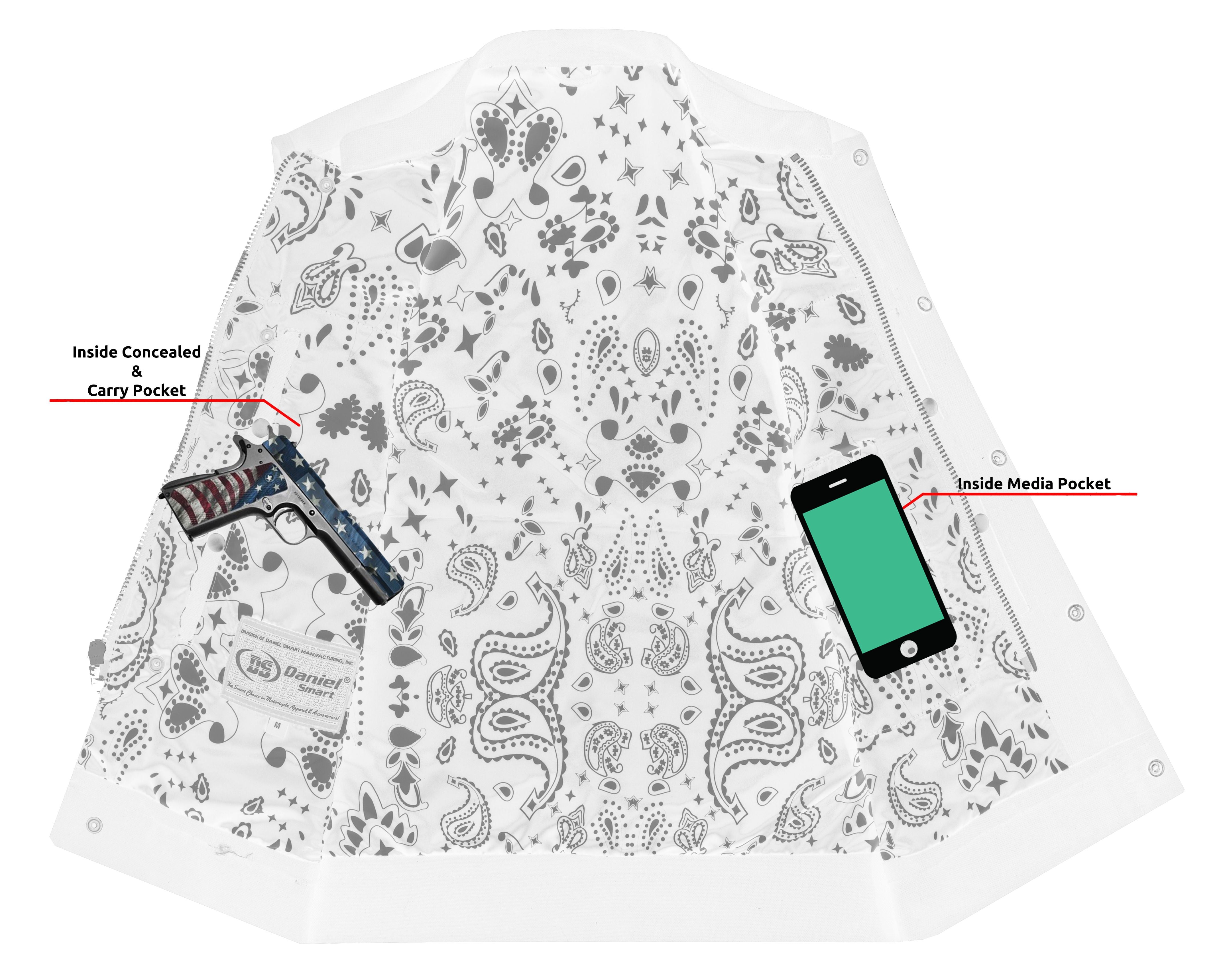 DS Men's Modern Utility Style Canvas Vest