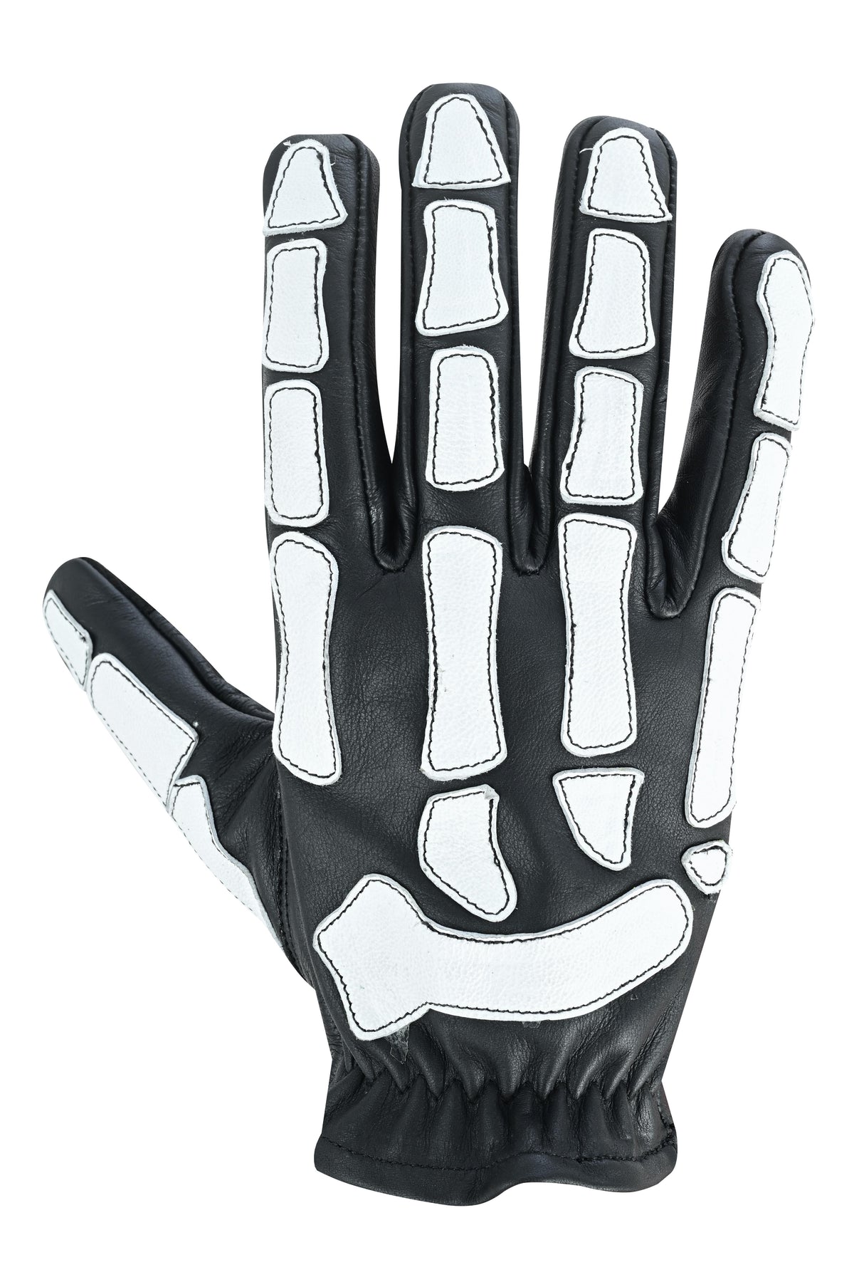 Glow Bones Black and White Leather Skeleton Glove – Antelope Creek Leather