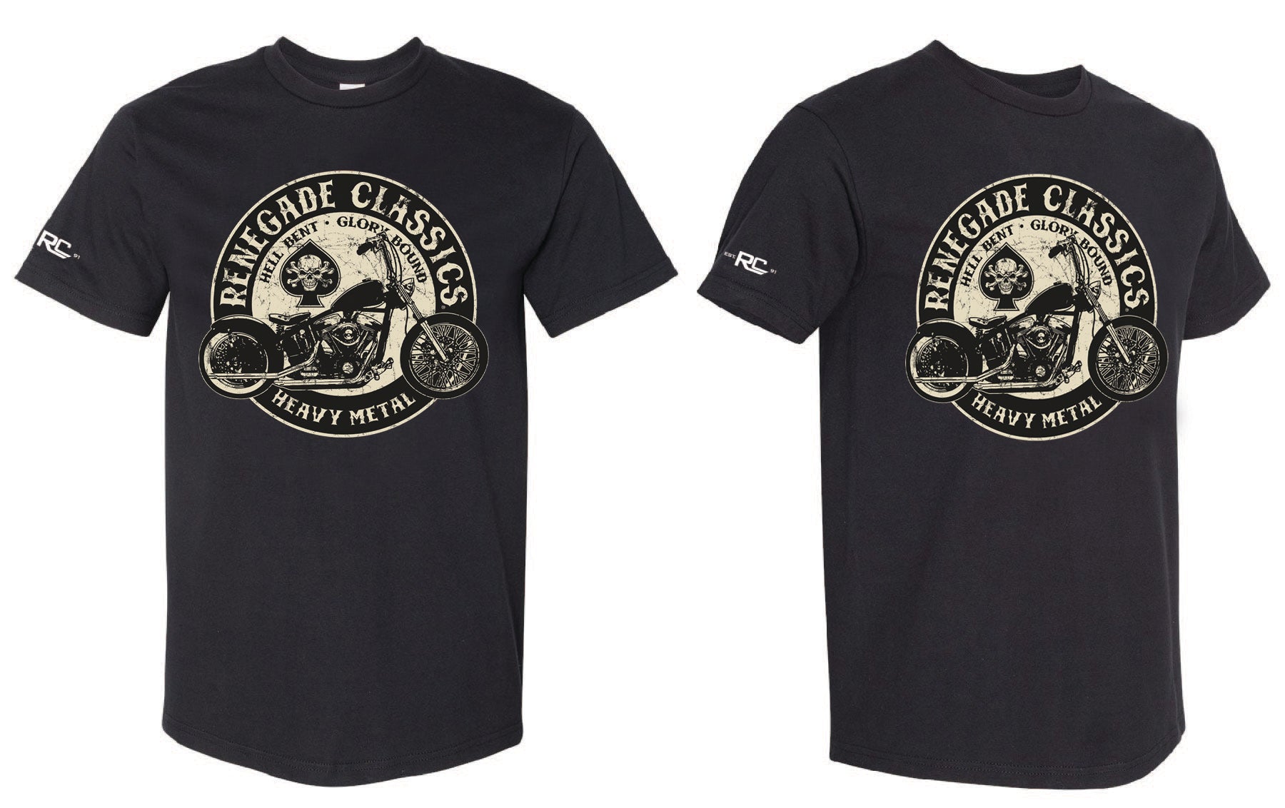 RC RENEGADE CLASSICS GLORY BIKE TSHIRT