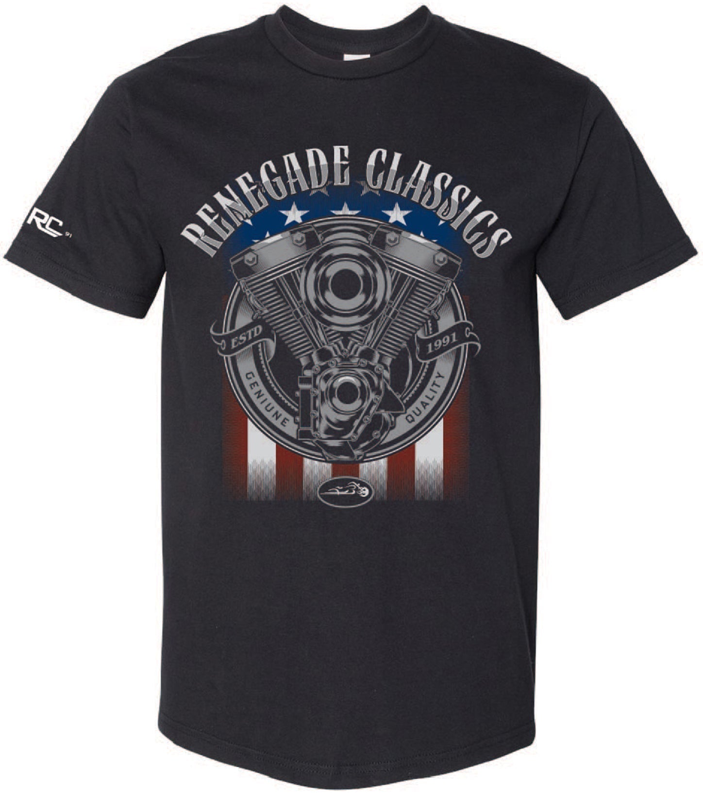 RC RENEGADE CLASSICS FLAG TSHIRT