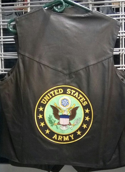 Upgrade Your Wardrobe with Our Army Leather Vest V2218