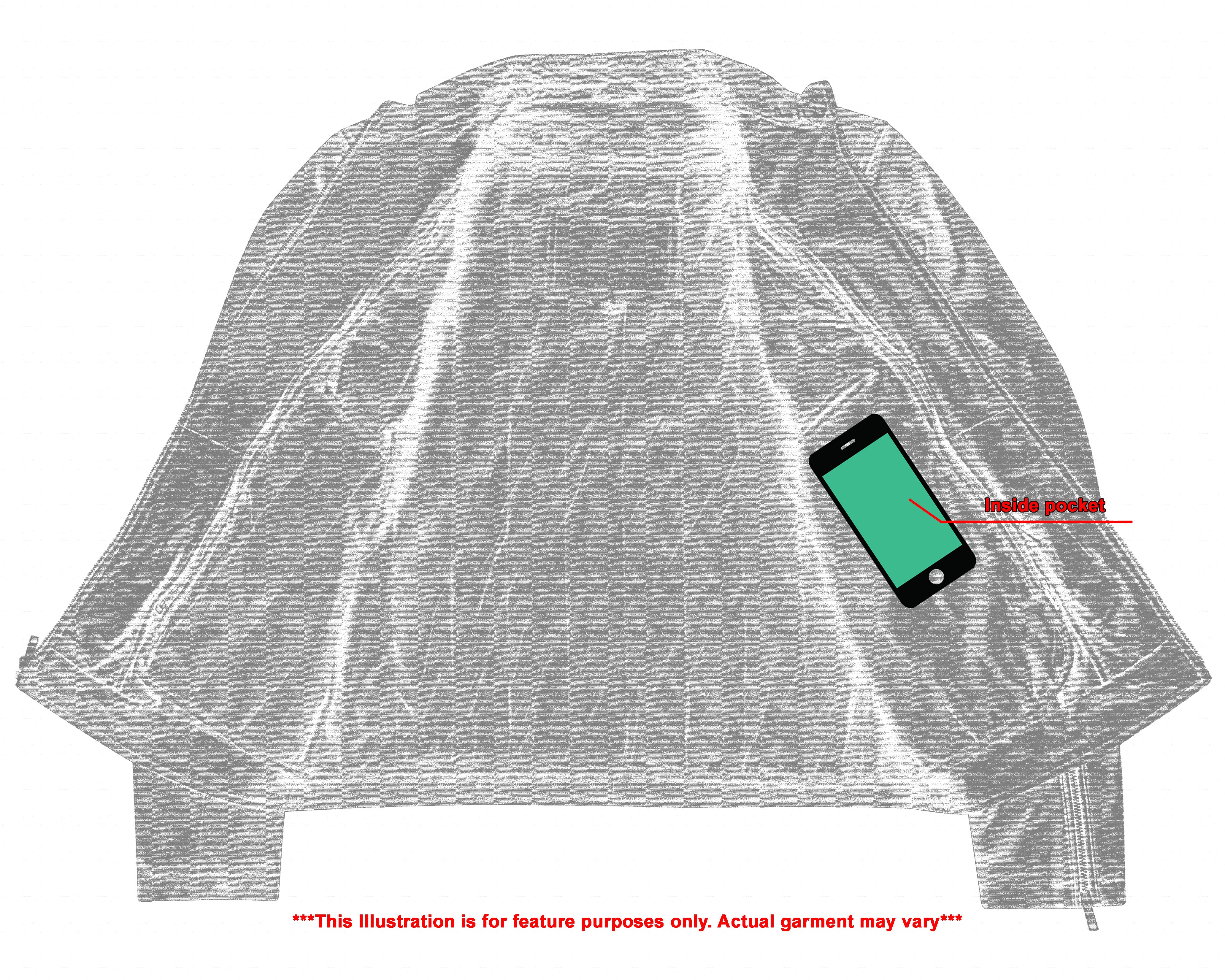 Wanton Men’s Fashion Lambskin Leather Jacket –Black