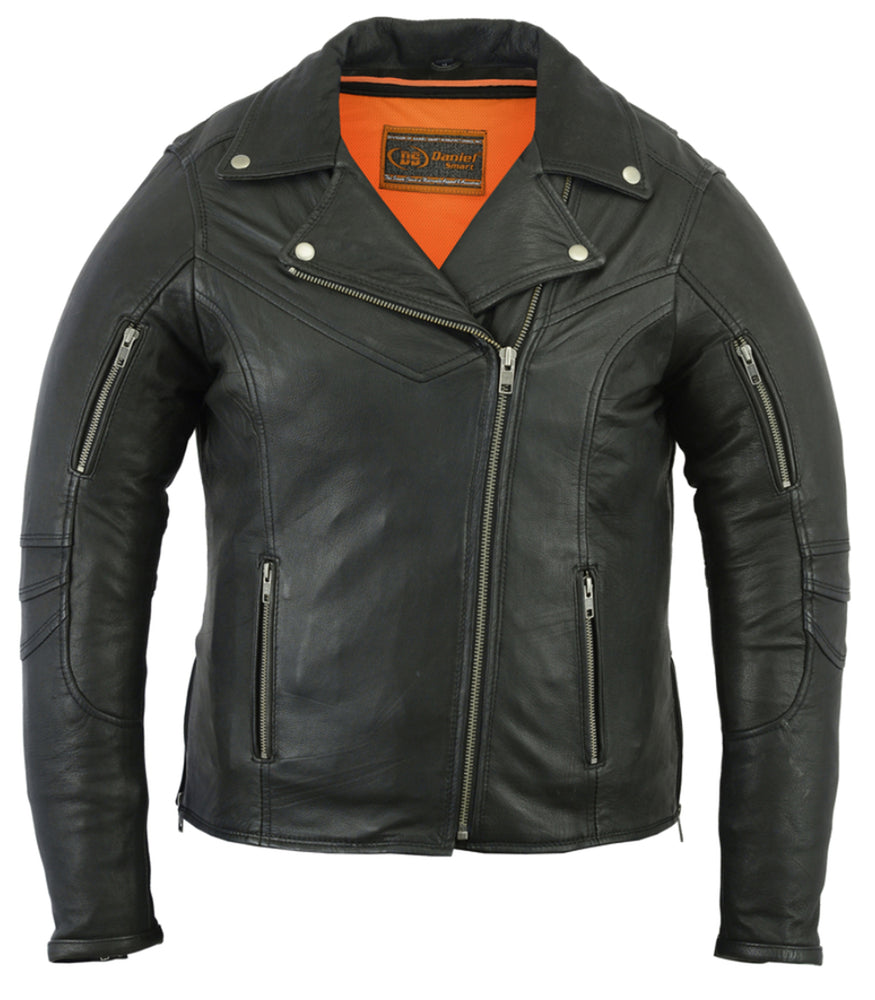 DS Women's Modern Longer Beltless Biker Jacket