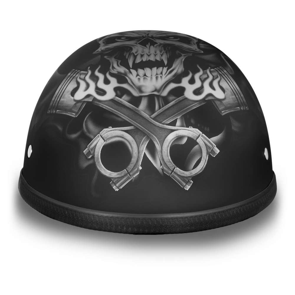 6002PS EAGLE- W/ PISTONS SKULL NON-DOT