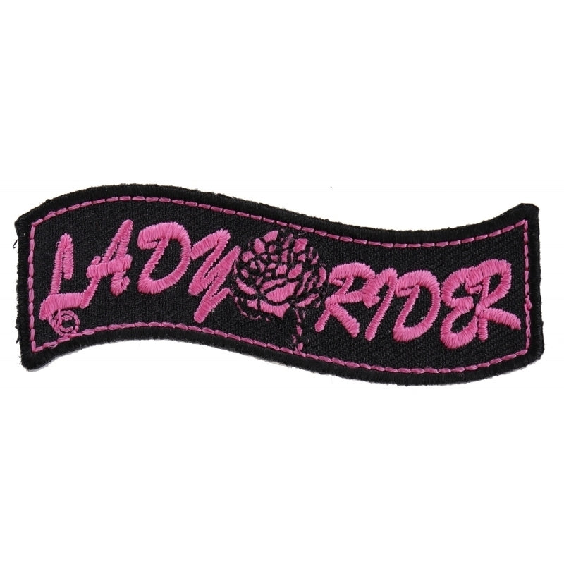 P1328 Lady Rider Patch with Rose – Antelope Creek Leather