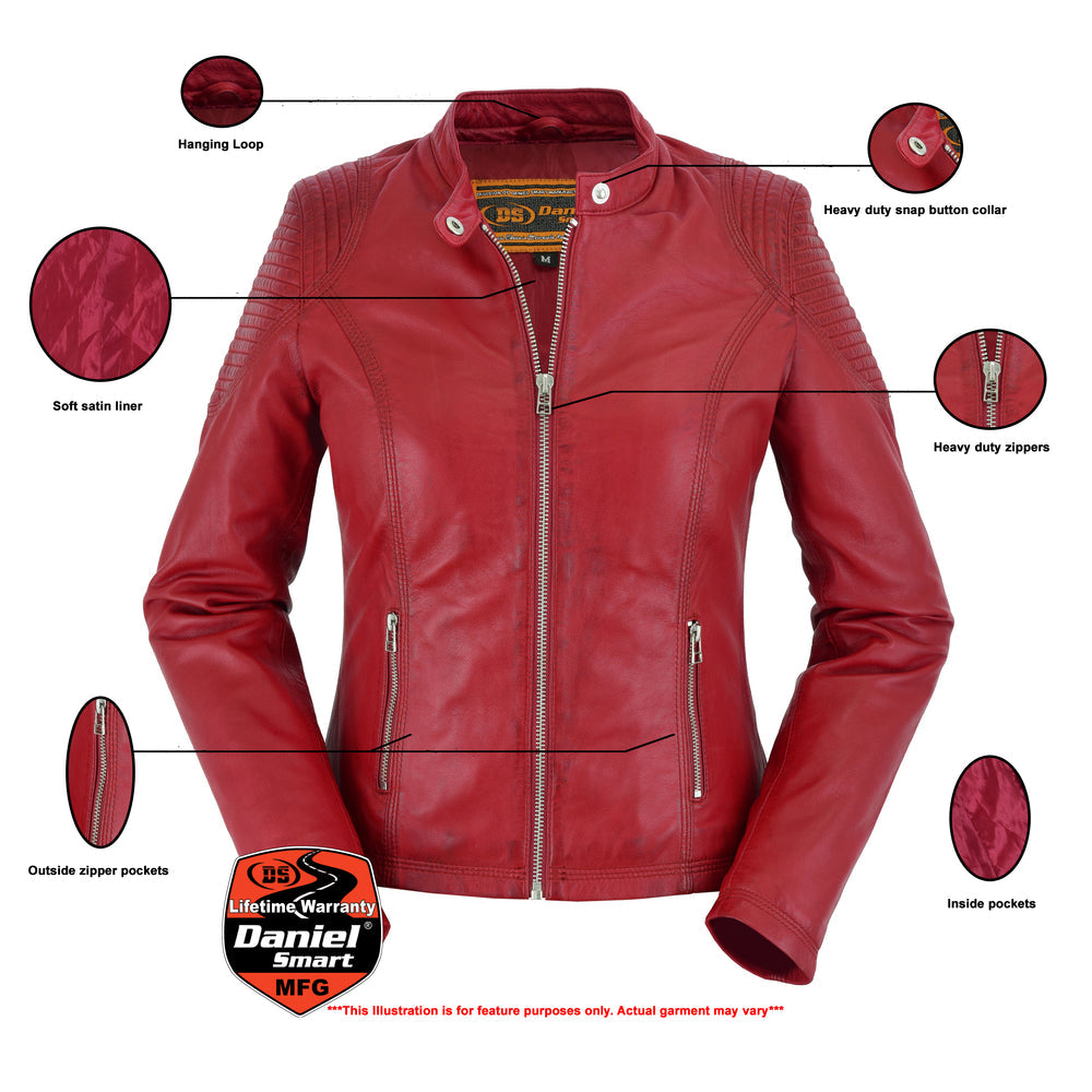 DS Cabernet - Women's Fashion Leather Jacket