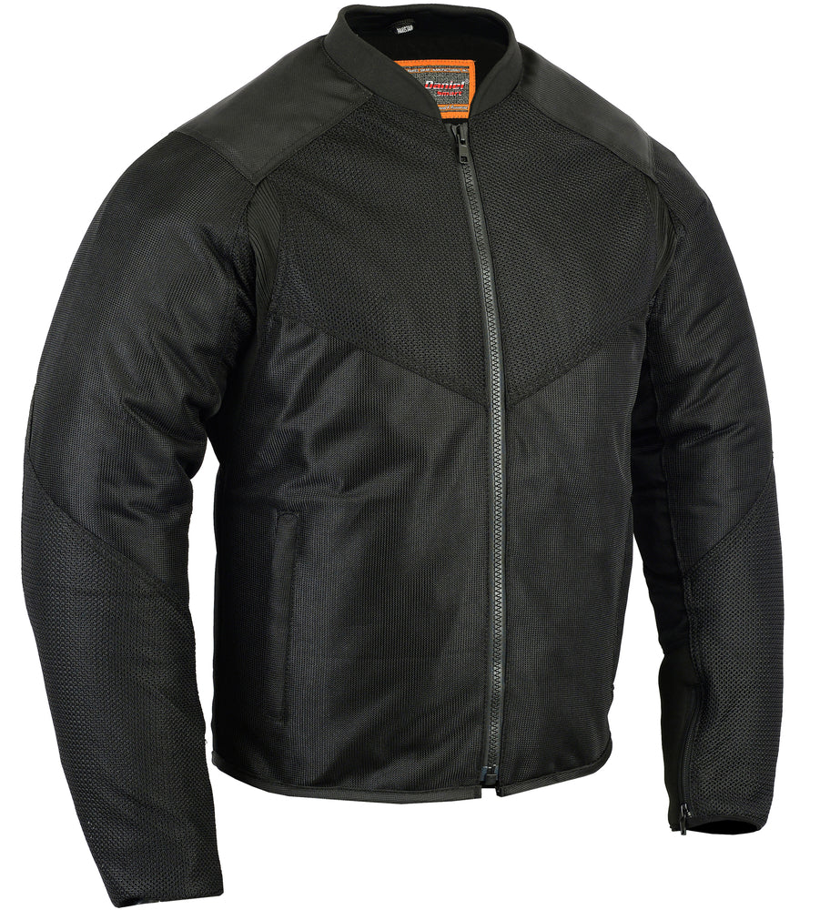 DS  Men's Ventilated Mesh Motorcycle Jacket – Sporty, All-Season
