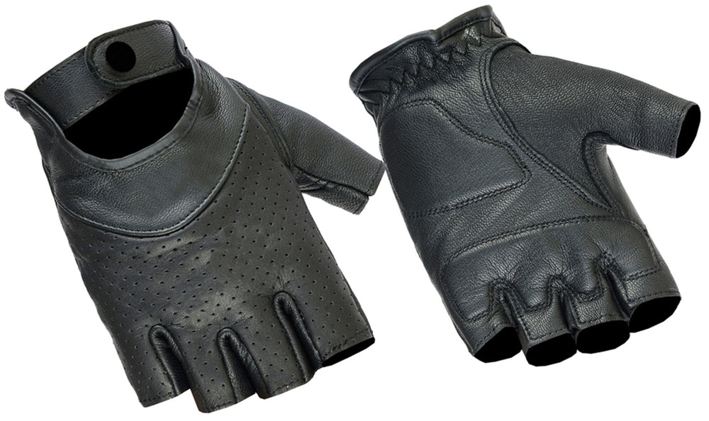DS Women's Perforated Fingerless Glove