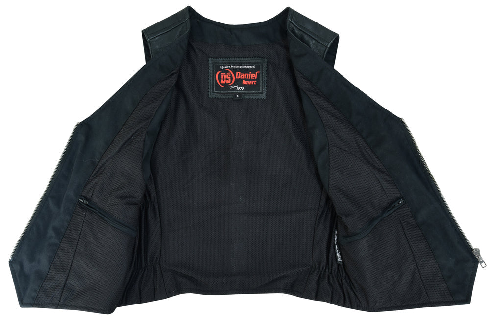 DS Women's Stylish Lightweight Zipper Front Vest