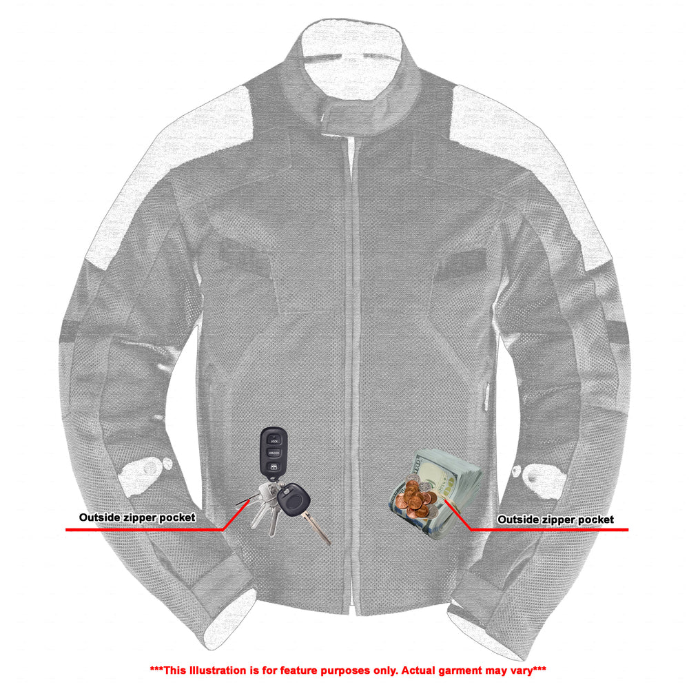 DS Men's High-Vis Performance Mesh Jacket – Protective & Stylish