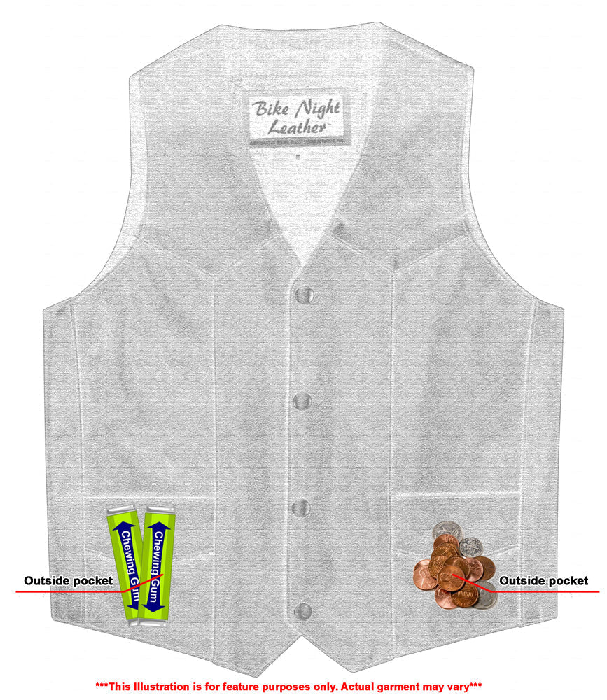 DS Kids Traditional Style Plain Side Vest