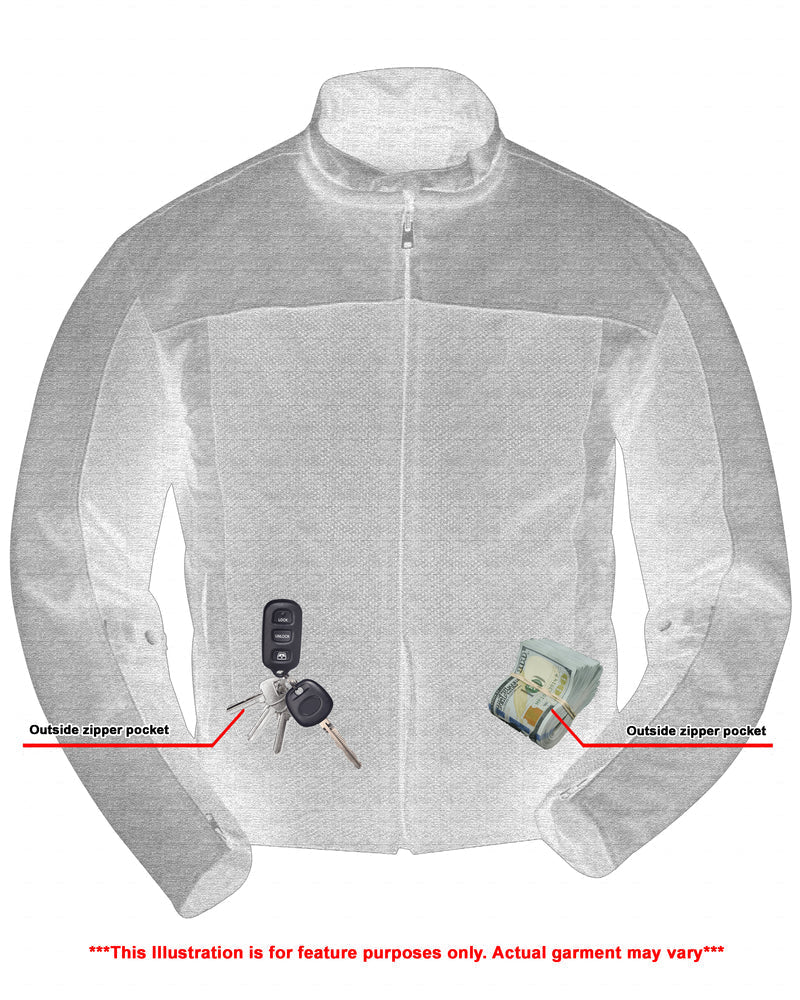 DS Cross Wind Men's Mesh Jacket – Black