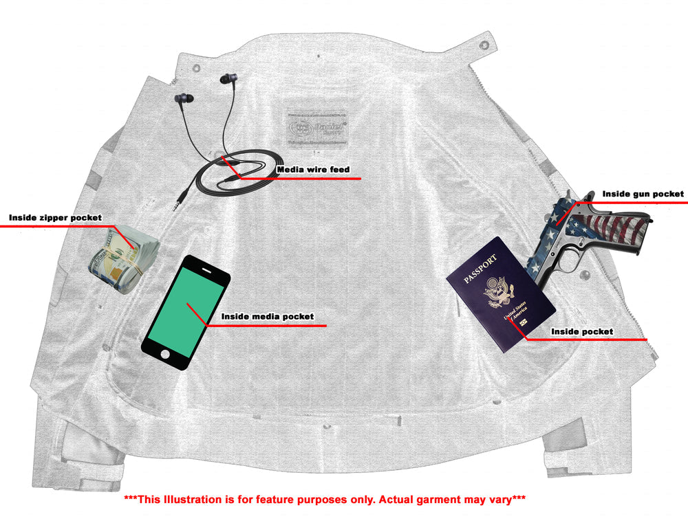 DS Men's High-Vis Racer Mesh Jacket