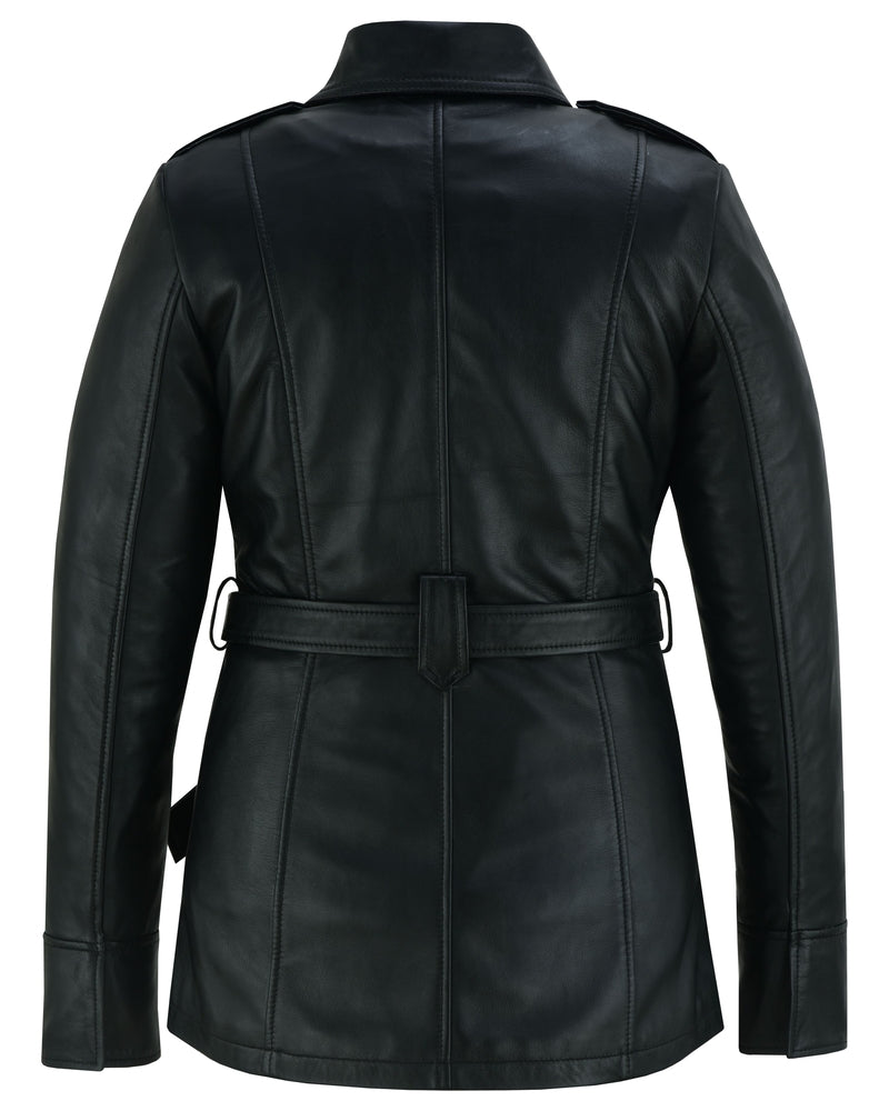 Elan Women's Leather Jacket Black