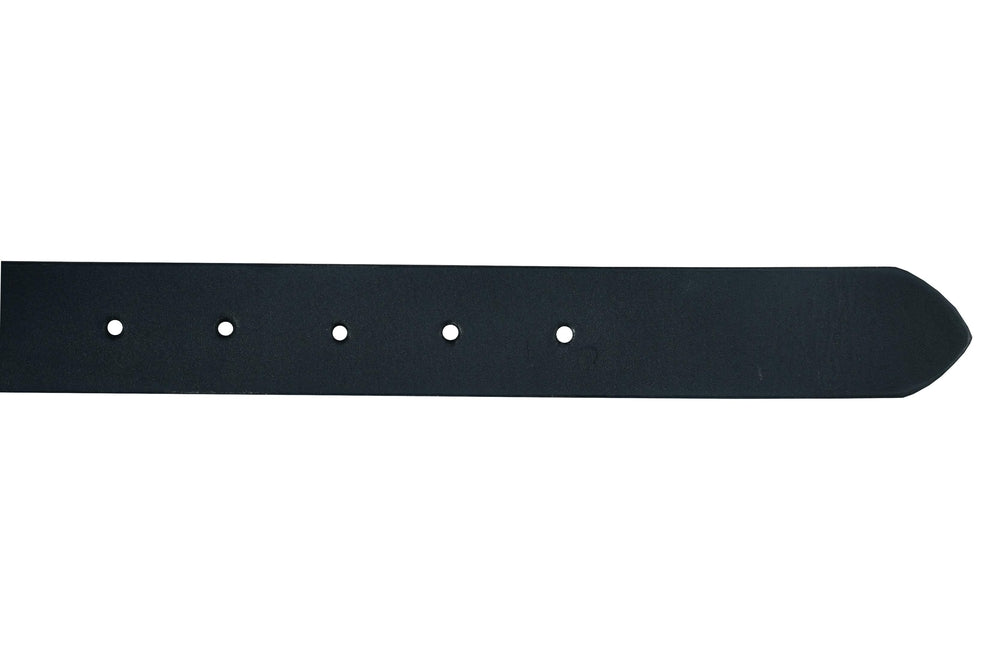 BLT Super Cool Curved Pattern Studded Leather Belt