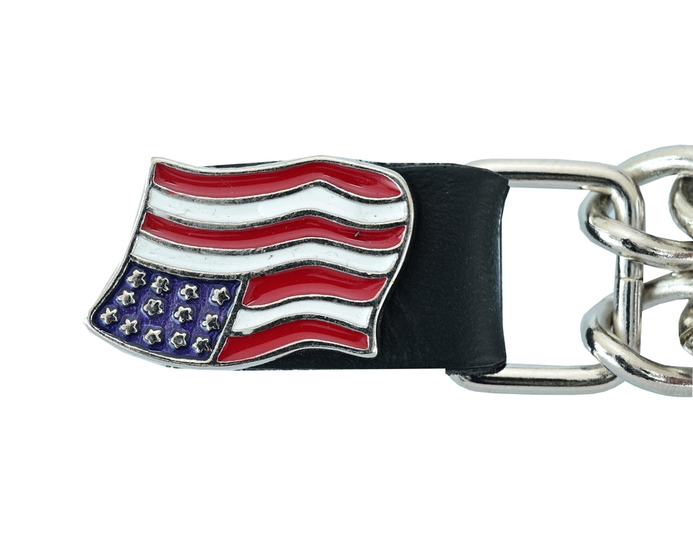 PKV123D Vest Extender - American Flag – Antelope Creek Leather