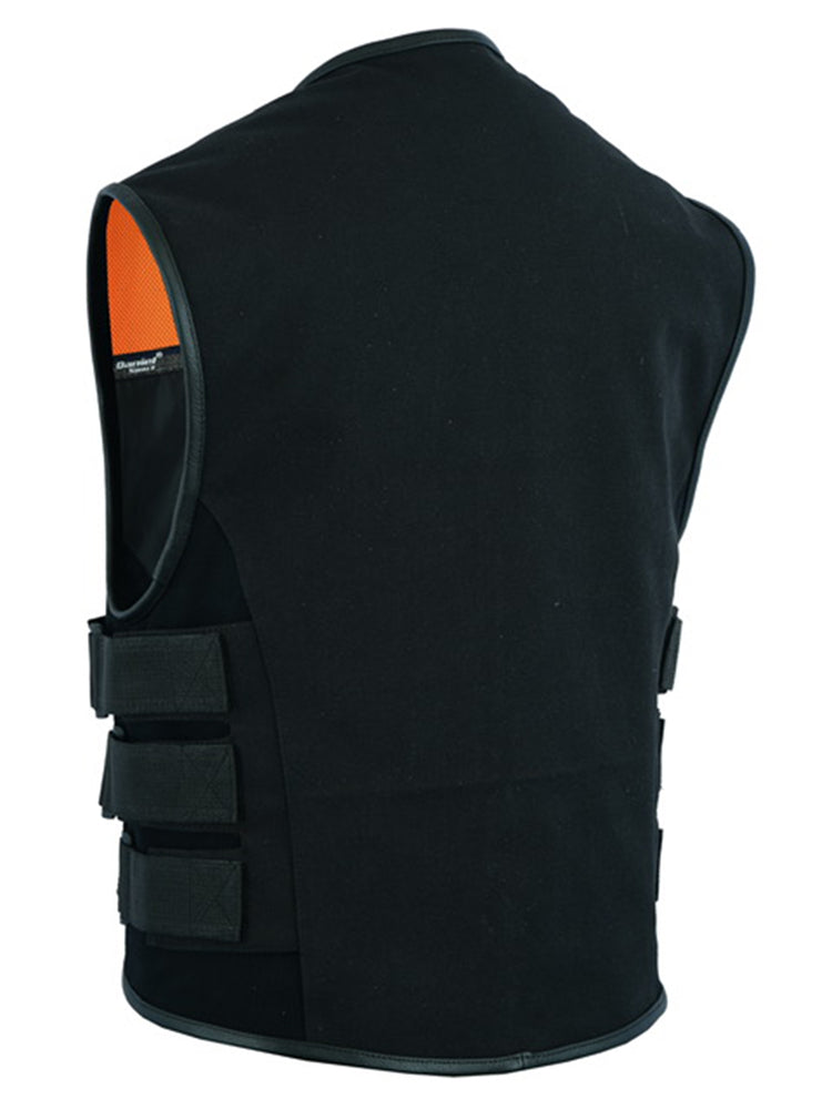 DS Men's Updated Canvas SWAT Team Style Vest