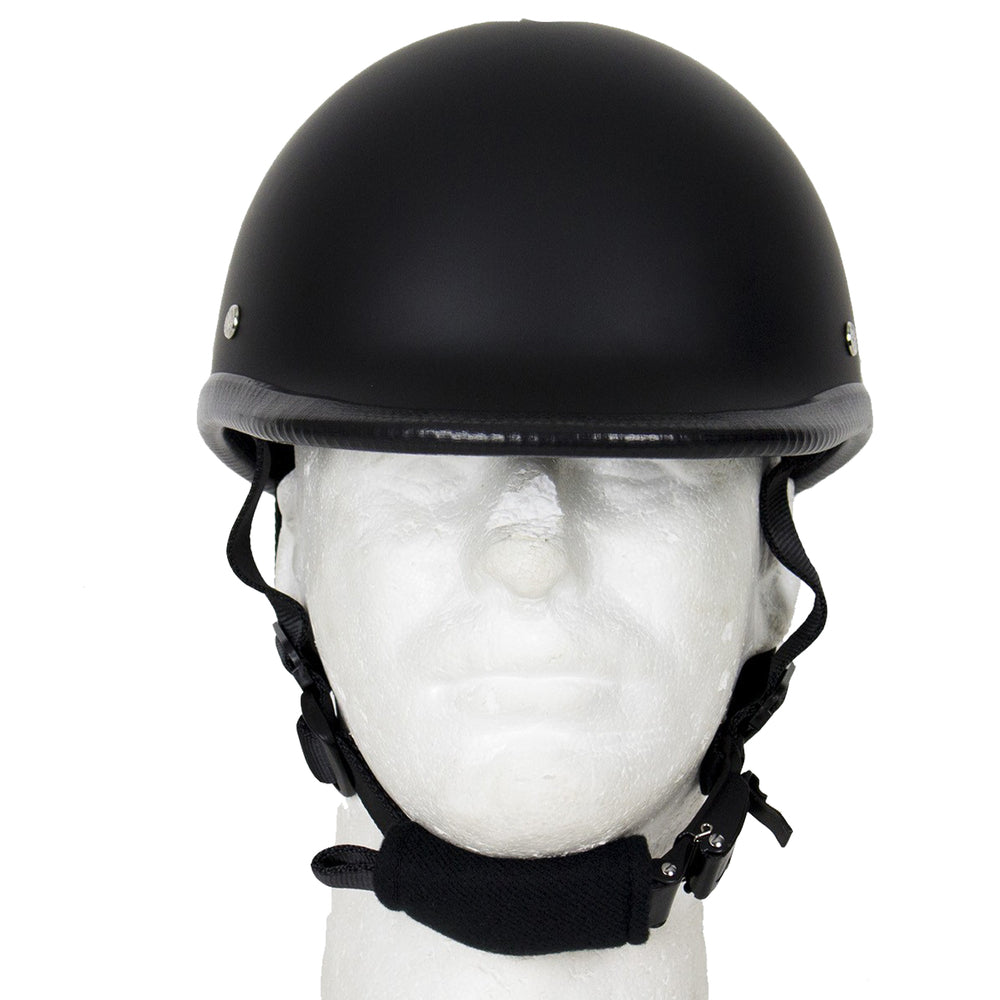 H85 Novelty Jockey Hawk Polo Matte Black - NON DOT